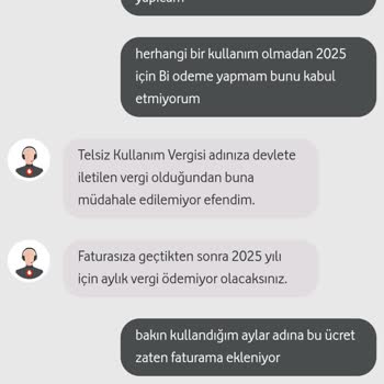 Vodafone'dan Haksız Telsiz Ücreti Talebi