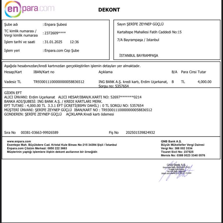 Yanlış Hesaba Gönderilen Ödeme İadesi Sorunu