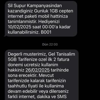 Türk Telekom Mobil'de Ücretsiz Dönem Yanıltmacası Ve Müşteri Hizmetleri Sorunu
