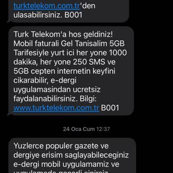 Türk Telekom Mobil'de Ücretsiz Dönem Yanıltmacası Ve Müşteri Hizmetleri Sorunu