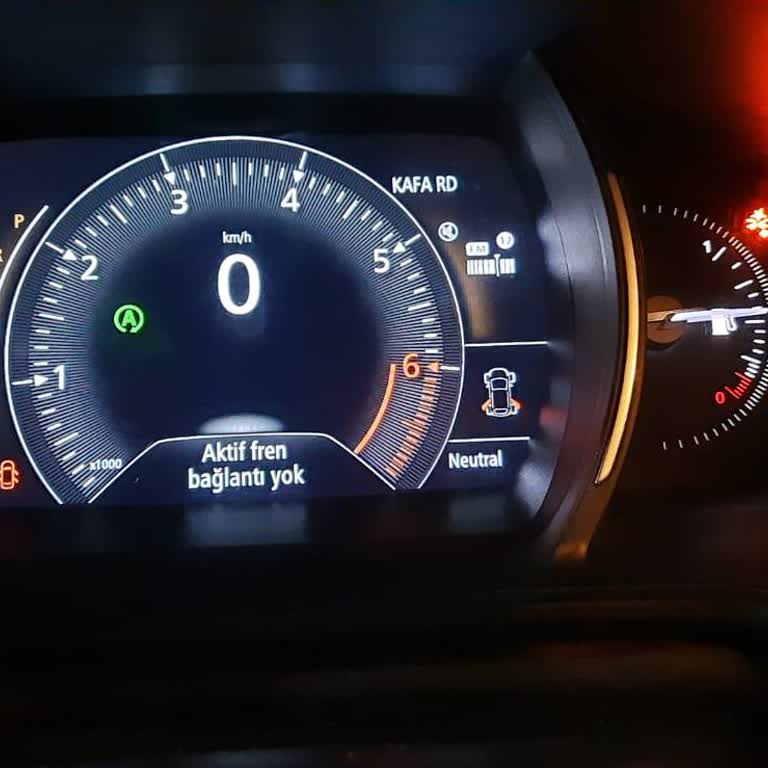 Renault Megane'da Sürekli Devam Eden Adaptif Hız Sabitleme Sorunu