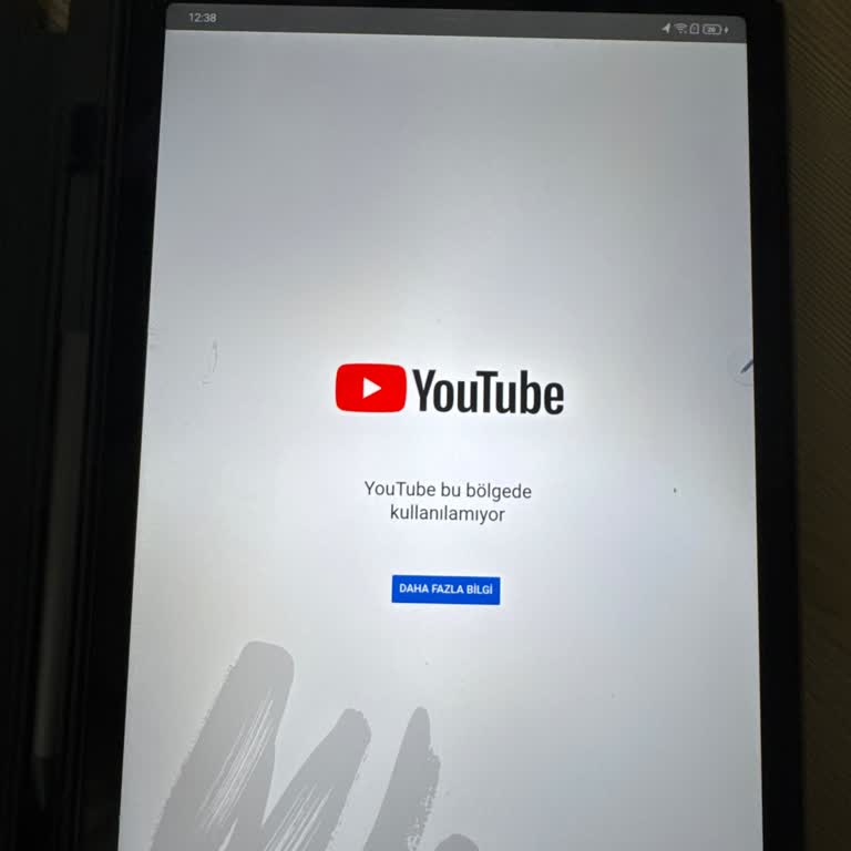 Lenovo Tablet İle YouTube Erişim Sorunu