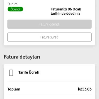 Vodafone'un Haksız Tarife Artışı Ve Cayma Bedeli Sorunu
