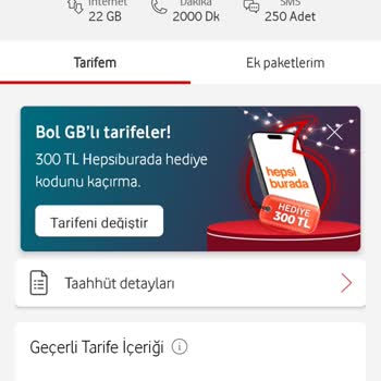Tarife Ücreti Sürprizi: Yanıltıcı Bilgilendirme