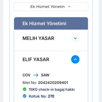 Koltuk Seçiminde Umursamaz Tavır Ve Mağduriyet