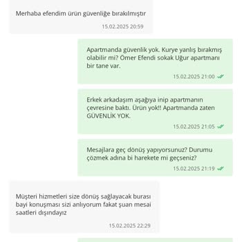 Teslim Edilmediği Halde Teslim Edildi Denilen Sipariş Sorunu