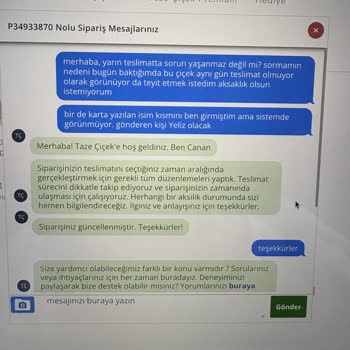 Çiçek Sepeti'nde Hayal Kırıklığı: Yanıltıcı Teslimat Ve Müşteri Hizmetleri Sorunu