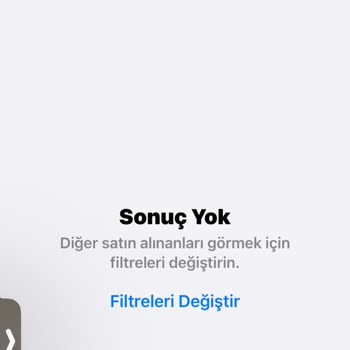 Yanlış Yansıtılan İtunes Alışverişi