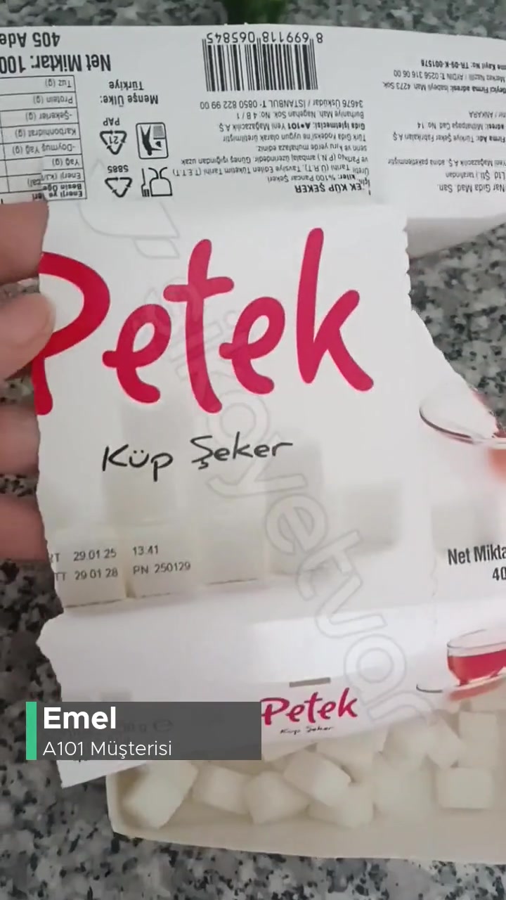A101 Küp Şekerden İp Çıktı! videonun kapak resmi