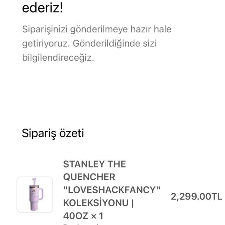 Sipariş Gecikmesi Ve İletişim Sorunu