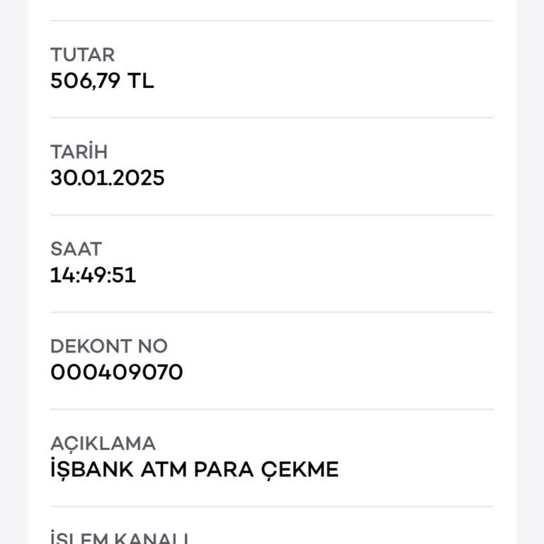 ATM'de Sıkışan Para Mağduriyeti