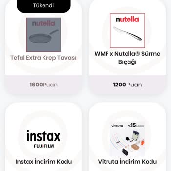 Nutella Uygulaması Stok Sorunu Ve İlgisizlik