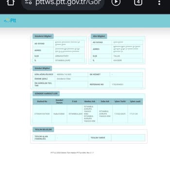 Kargo Hareket Etmiyor Ve İletişim Sorunu