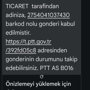Kargo Hareket Etmiyor Ve İletişim Sorunu