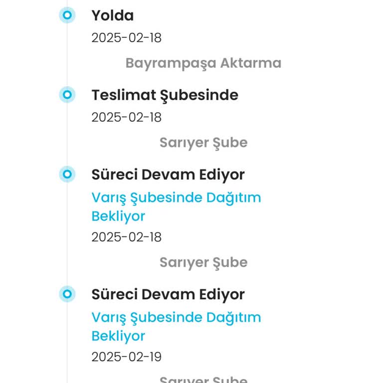 Kargoist Sarıyer Şubesi'nde Sürekli Teslimat Sorunu