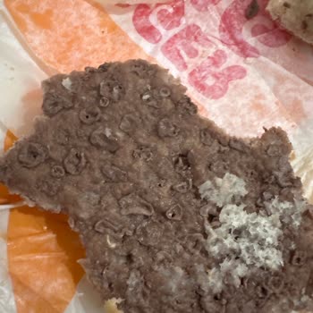 Burger King, hamburguesa con pan duro y sin sabor, experiencia mala