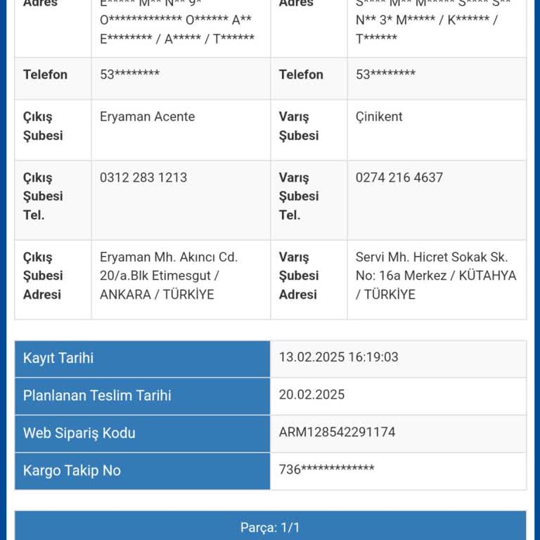 Armine'de Kalite Düşüşü Ve Teslimat Sorunları