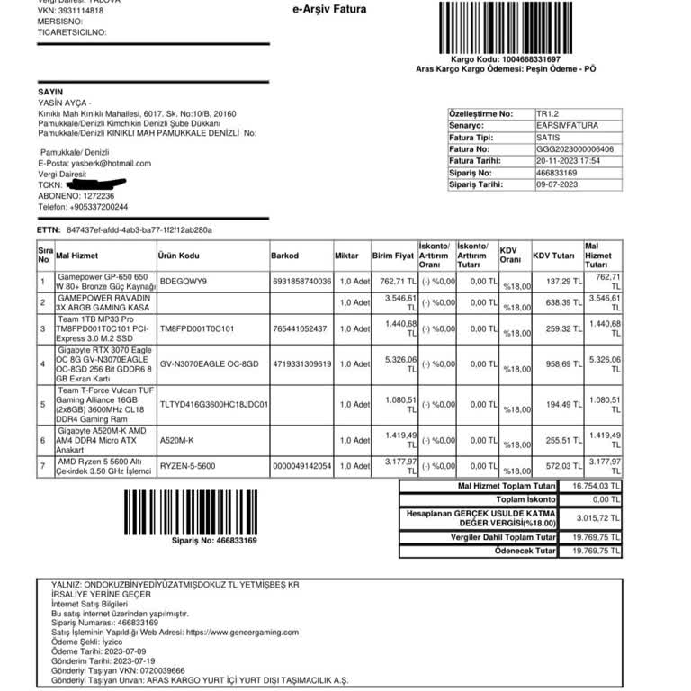 Ekran Kartı Onarım Süreci Ve İletişim Sorunları