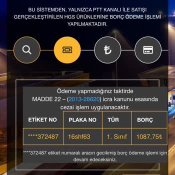Yanıltıcı Mesajla Yapılan HGS Ödemesi Sorunu