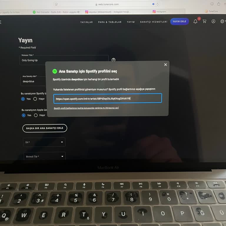 Tunecore Spotify Hesap Sorunu Ve Yanıtsız Mailler