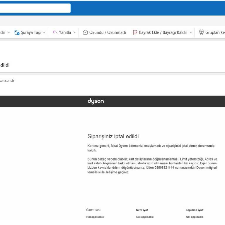 Dyson Garanti Sürecinde Hayal Kırıklığı