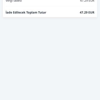 Vize Reddi Sonrası İade Sorunu