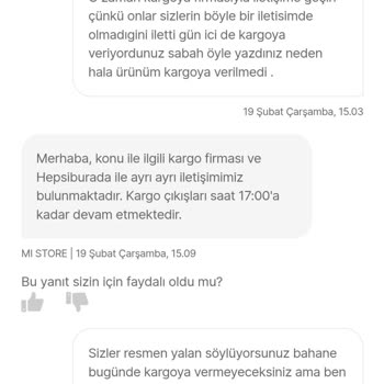 Hepsiburada'dan Sipariş Edilen Ürün Teslim Edilmiyor