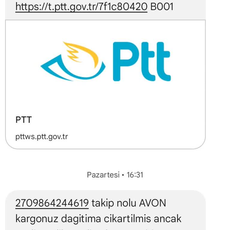 PTT Kargo'nun Teslimat Sorunu