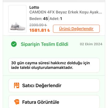Lotto Ayakkabıda Erken Yıpranma Sorunu