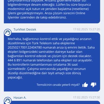 TurkNet Geçişinde İnternet Kesintisi Ve Müşteri Hizmetleri Sorunu