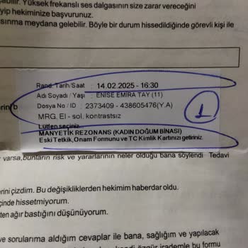 Yanlış MR Kaydı Nedeniyle Mağduriyet