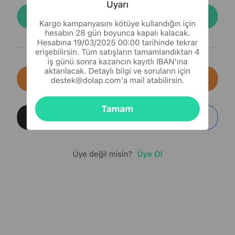 Dolap Uygulamasında Yanlış Yönlendirme Sorunu