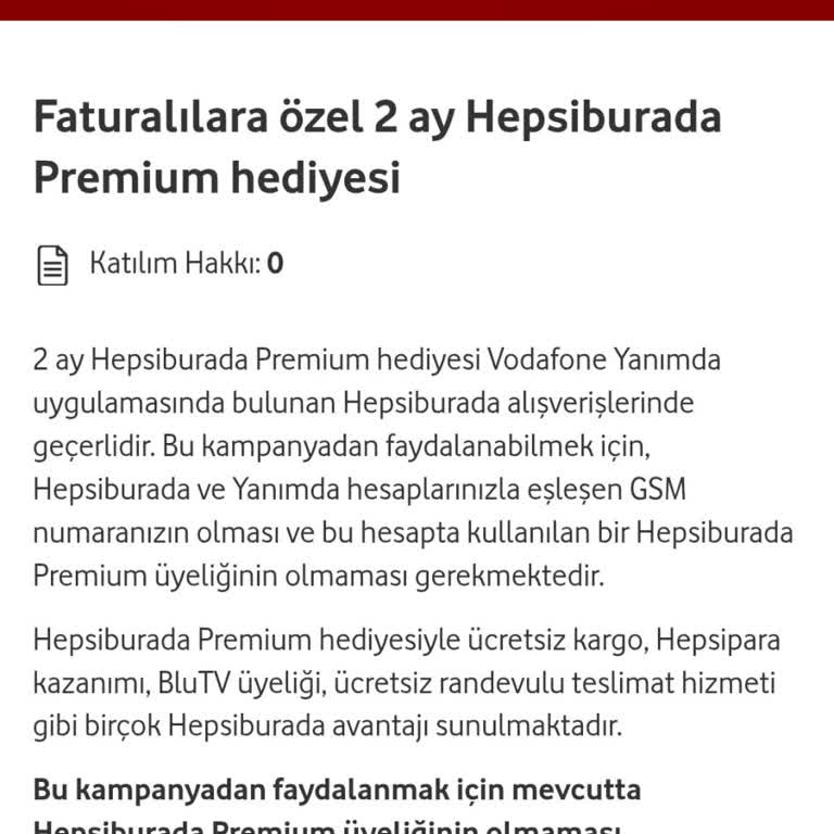 Yanıltıcı Hepsiburada Premium Taahhüdü: 12 Ay Yerine 2 Ay