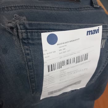 Mavi Mağazasından Aldığım Kot Pantolonun Yırtık Sorunu Çözülmedi!