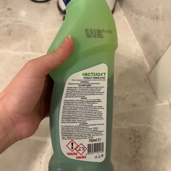 Actisoft Tuvalet Temizleyicisi Güvenlik Sorunu