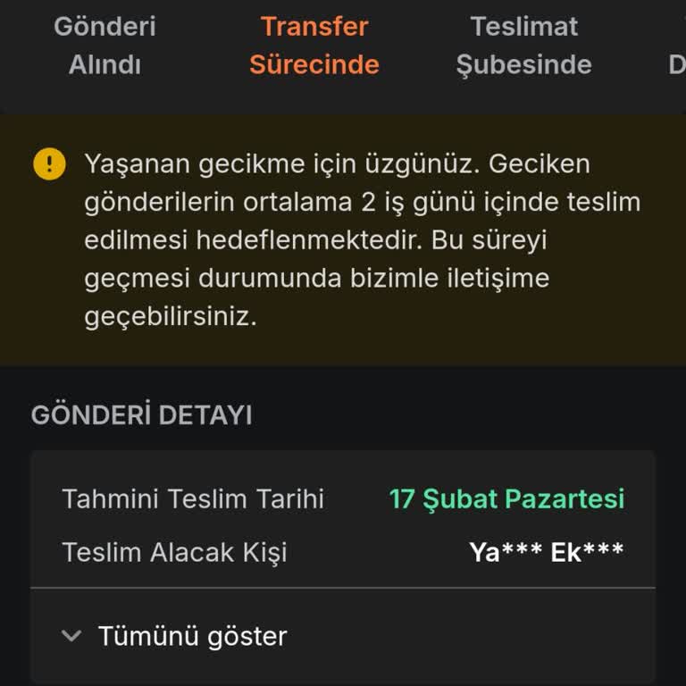 Trendyol Express Kargo Teslimat Sorunu Ve İade Mağduriyeti
