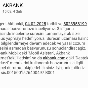 Akbank Kredi Kartı Güvenlik Sorunu Ve Yetersiz Bilgilendirme