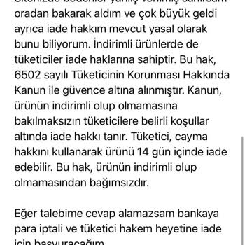 Kampanyalı Ürünlerde İade Hakkı Engelleniyor Mu?