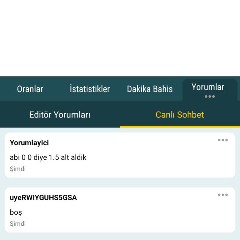 Bahis Maçında Yanlış Skor Güncellemesi