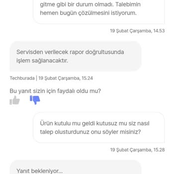 Işık Sızması Sorunu Ve Yetersiz Müşteri Hizmetleri