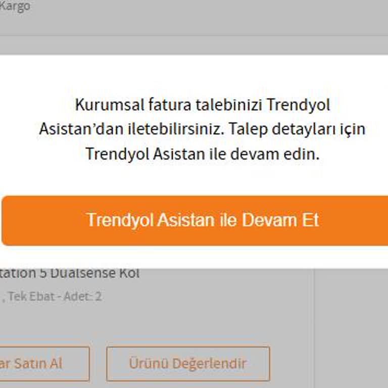 Trendyol Fatura Erişim Sorunu: Müşteri Desteği Yetersiz