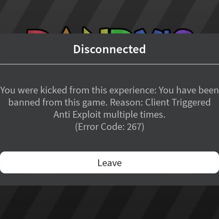 Roblox&nbsp;Меня забанили в игре из-за читов, хотя у меня их нет