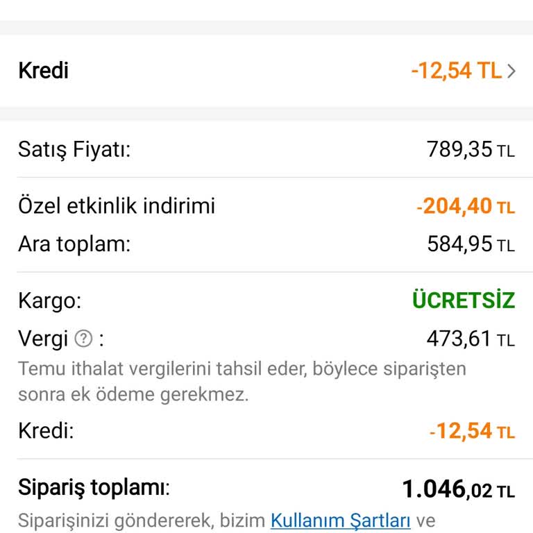 Temu Gümrük Vergisi İndirimiyle İlgili Yanıltıcı Uygulamalar!