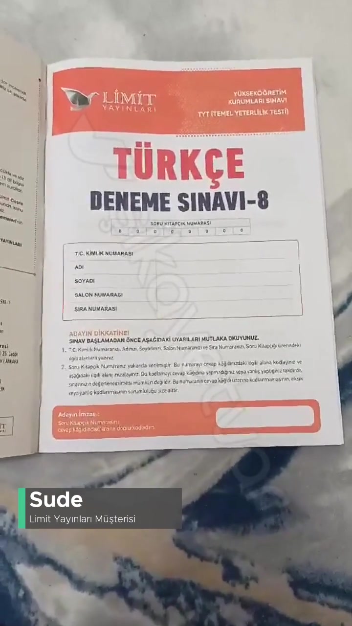 Limit Yayınları Eksik Deneme Ve Fazla Basım videonun kapak resmi