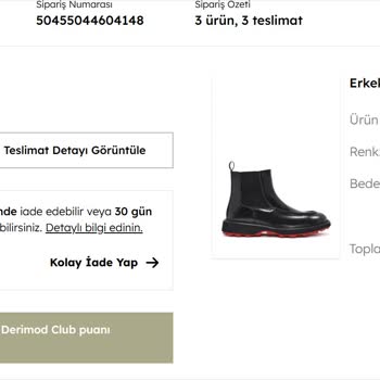 Derimod Puanları Mağaza Ve Online Alışverişte Kullanılamıyor!