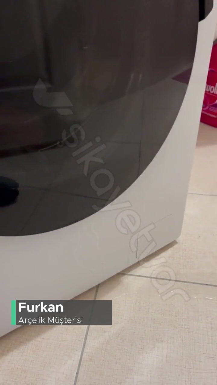 Arçelik Çamaşır Makinesi Kapağın Altından Su Akıtıyor! videonun kapak resmi