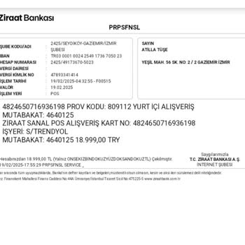 Trendyol'da Yetkisiz Alışveriş Ve Güvenlik İhmali