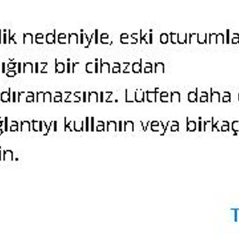 Telegram Hesabımda Yetkisiz Erişim Ve Oturum Kapatma Sorunu