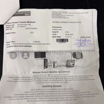 Teknosa'da Kasko Sonrası Hizmet Hayal Kırıklığı