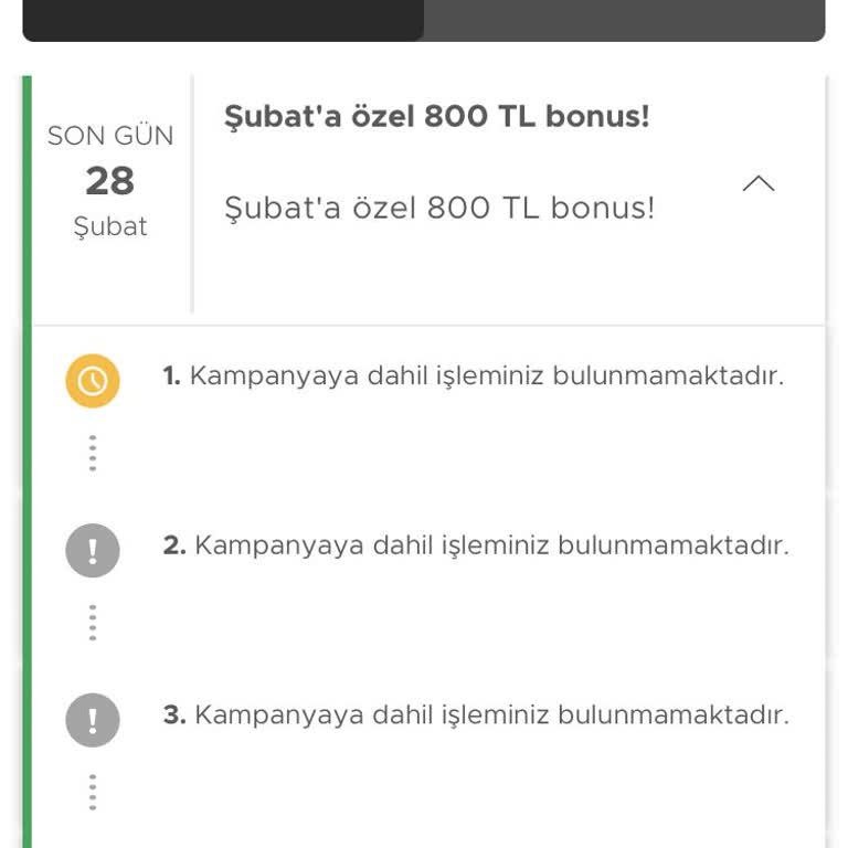 Bonus Flash Kampanya Puanları Yatmadı